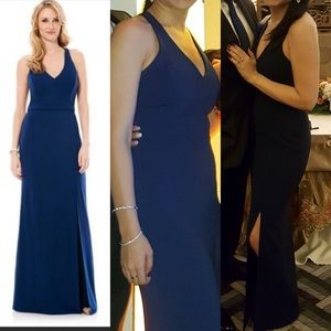 Laundry by Shelli Segal navy blue sz 2